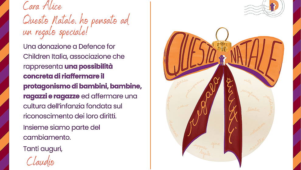 Un regalo di Natale può durare un giorno. Un diritto reso effettivo può cambiare un’intera vita.