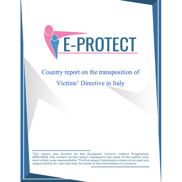 Country report on the transposition of Victims’ Directive in Italy